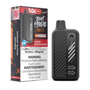 Bangin’ Blood Orange Flavour Beast Mode Max 2 – Disposable Vape