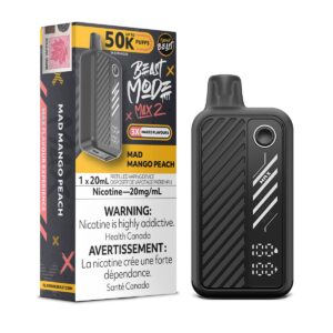 Mad Mango Peach Flavour Beast Mode Max 2 – Disposable Vape