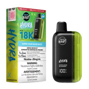 Super Sour Blue Razz Flavour Beast Hydra 18K – Disposable Vape