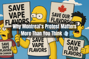 Read more about the article Flavor Bans and Vaping: Why Montreal’s Protest Matters More Than You Think