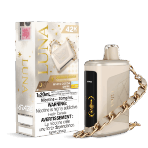 White Cocoa Swirl Kraze Luna – Disposable Vape