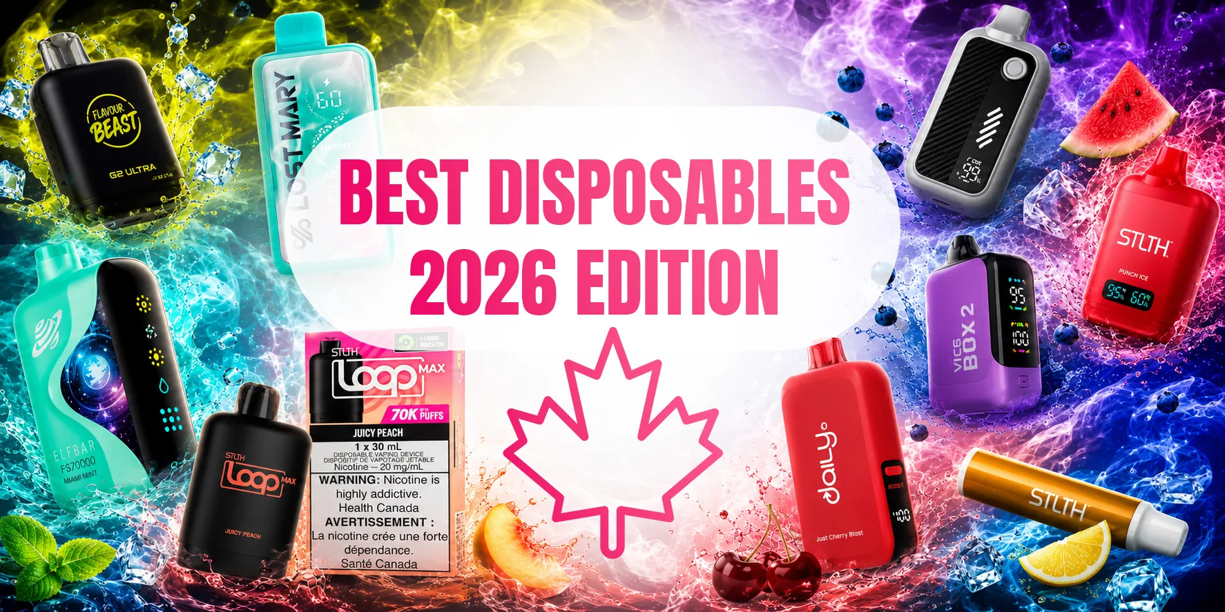 Read more about the article Best Disposable Vapes in Canada 2026