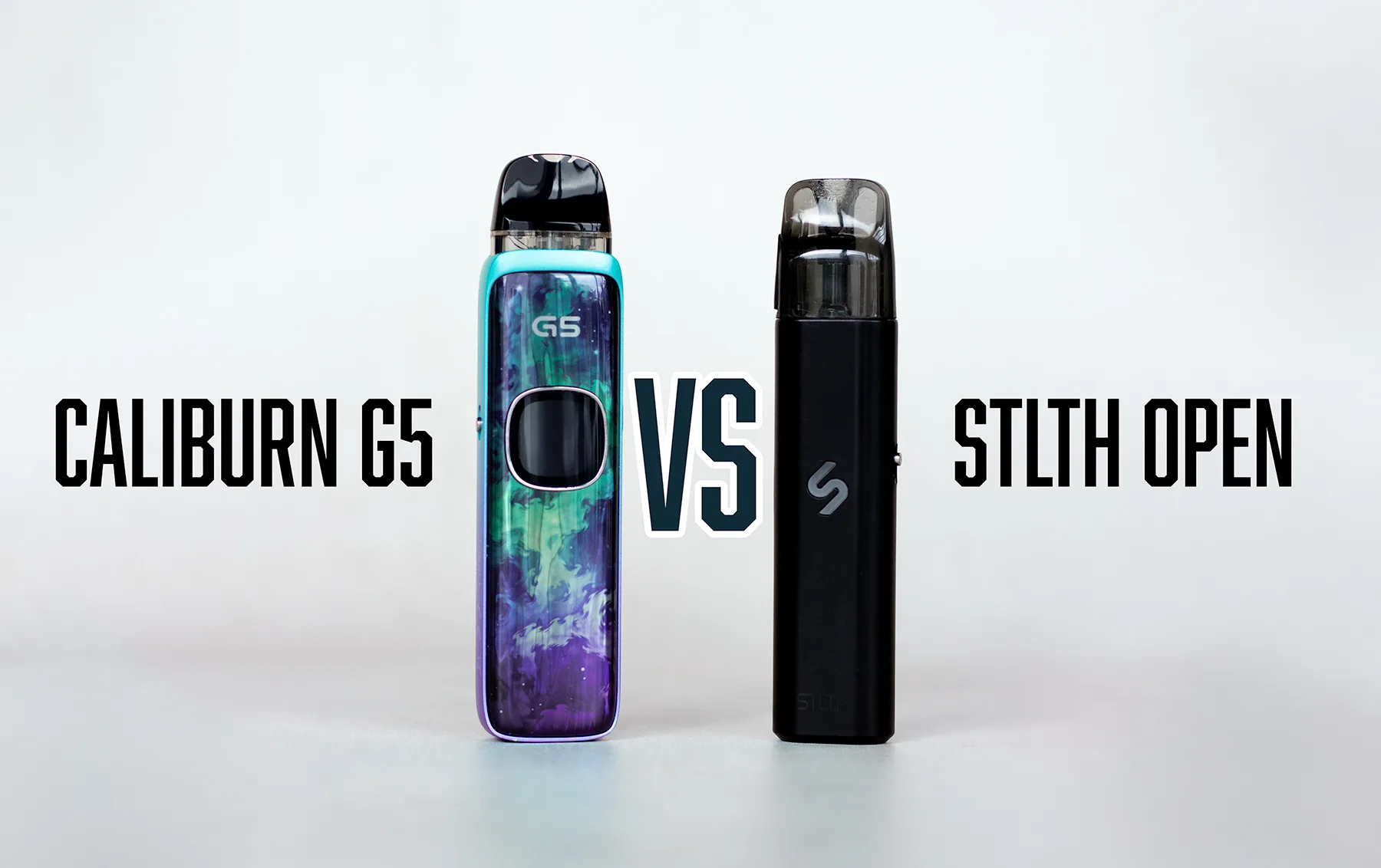 Read more about the article STLTH Open vs UWELL Caliburn G5: Which Pod Vape Is Better?